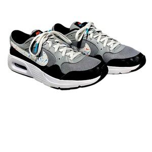 Girl’s Nike Air Max Swoosh, Gray Confettit, size 5.5